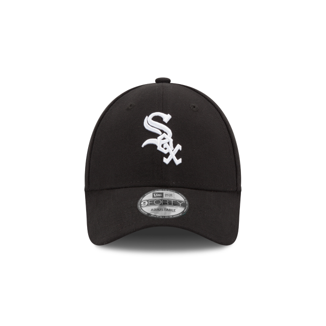 Casquette réglable noire 9Forty The League des Chicago White Sox MLB New Era pour hommes