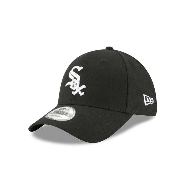 Chicago White Sox MLB New Era Youth Black 9Forty League Adjustable Hat