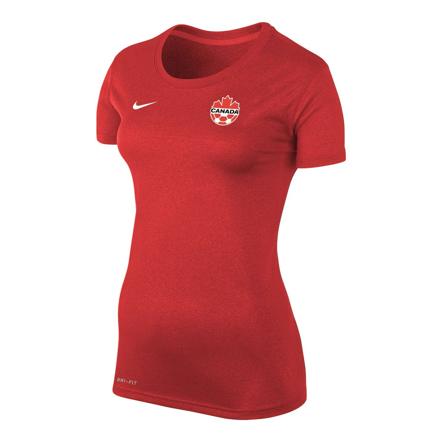 Christine Sinclair Canada Soccer FIFA Nike T-shirt rouge Legend pour femme