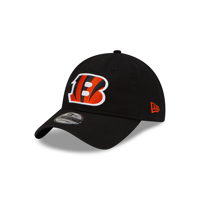 Casquette ajustable classique 9Twenty Core noire NFL New Era pour homme des Bengals de Cincinnati