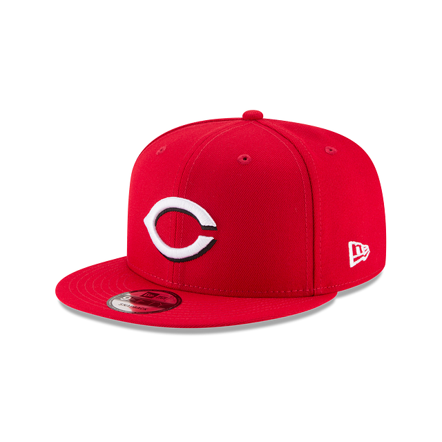 Casquette Snapback basique MLB New Era pour homme Cincinnati Reds 9Fifty Team Color Red