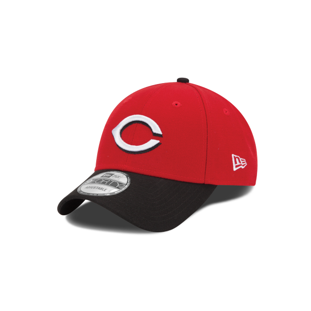 Cincinnati Reds MLB New Era Men's Red Black 9Forty League Road Adjustable Hat