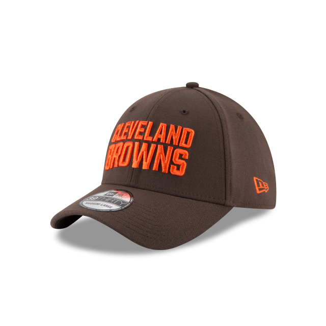Cleveland Browns NFL New Era Men's Brown 39Thirty Alternate Stretch Fit Hat