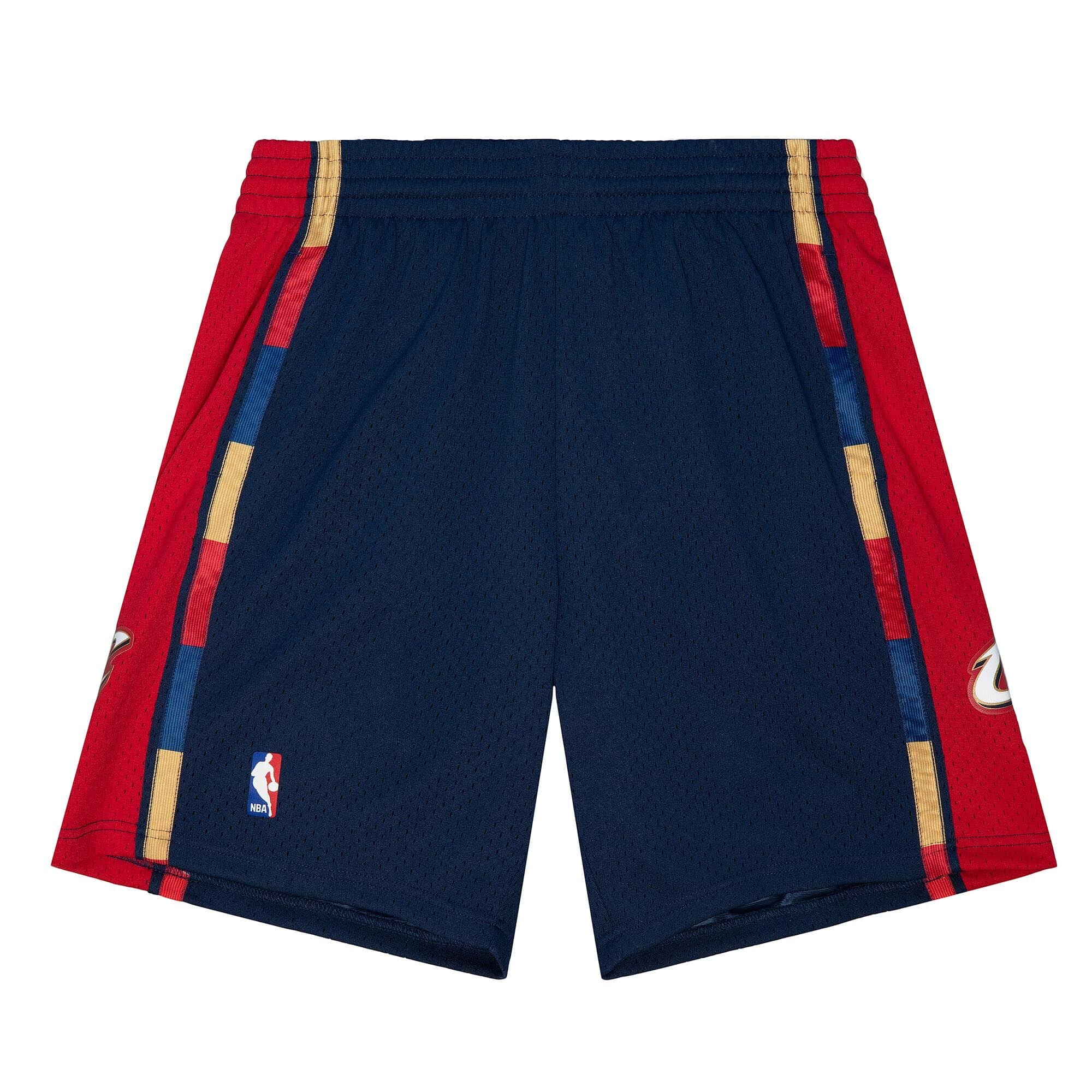 Cleveland Cavaliers NBA Mitchell & Ness Short Swingman Hardwood Classics bleu marine 2008-09 pour hommes