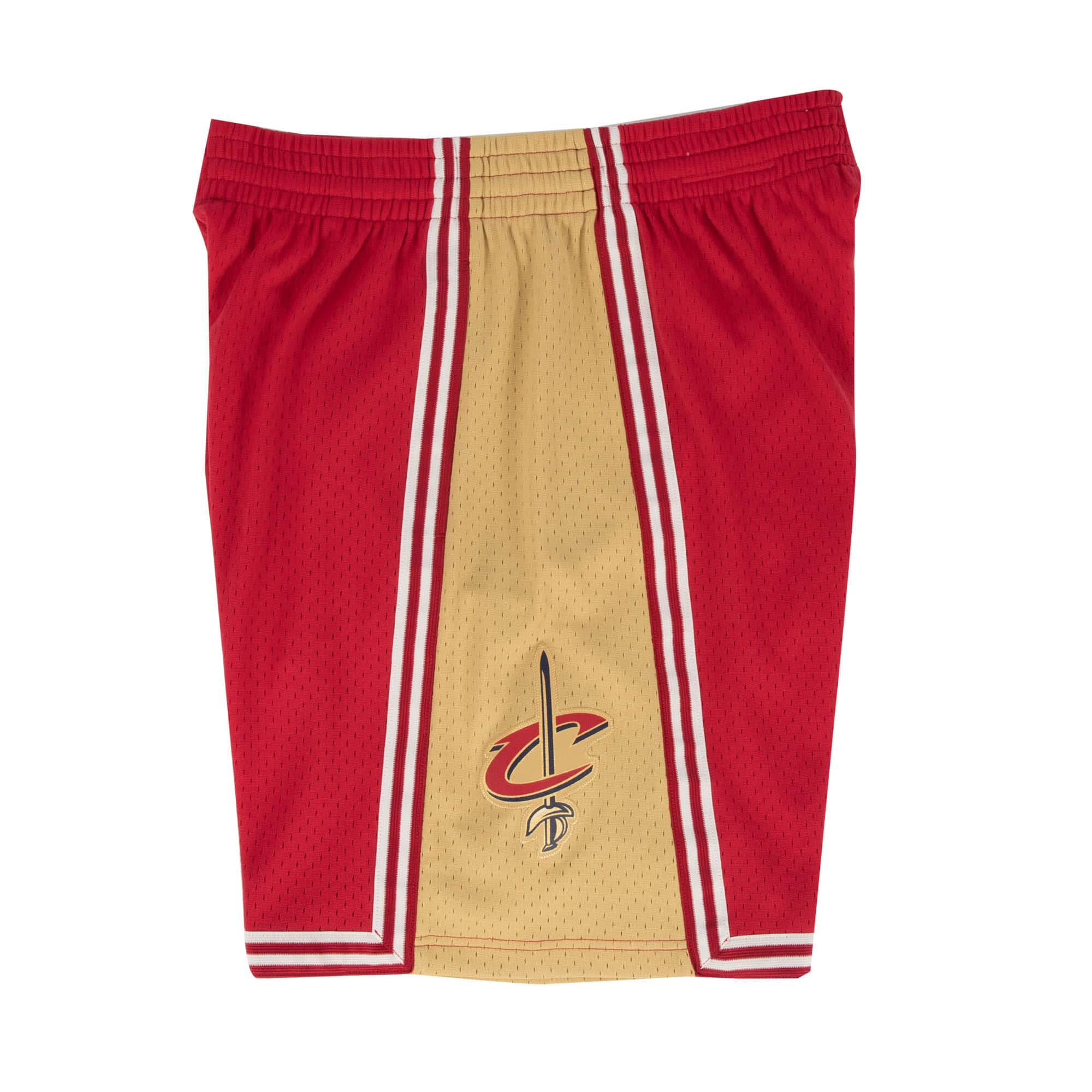 Cleveland Cavaliers NBA Mitchell & Ness Short Swingman Hardwood Classics rouge 2003-04 pour hommes