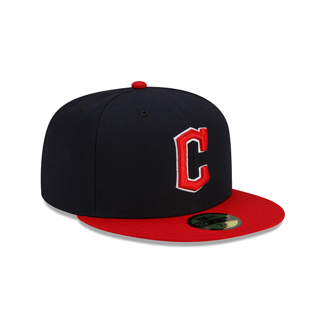Cleveland Guardians MLB New Era Men's Navy 59Fifty Authentic Collection On Field Fitted Hat