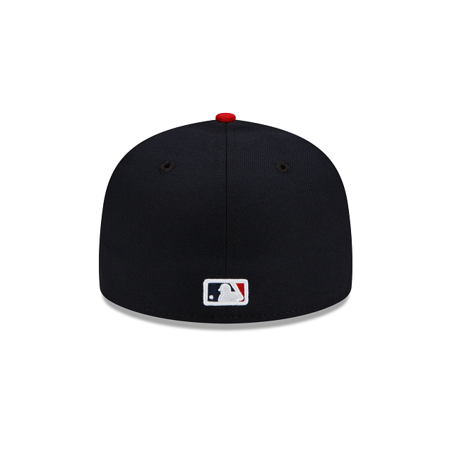 Cleveland Guardians MLB New Era Men's Navy 59Fifty Authentic Collection On Field Fitted Hat