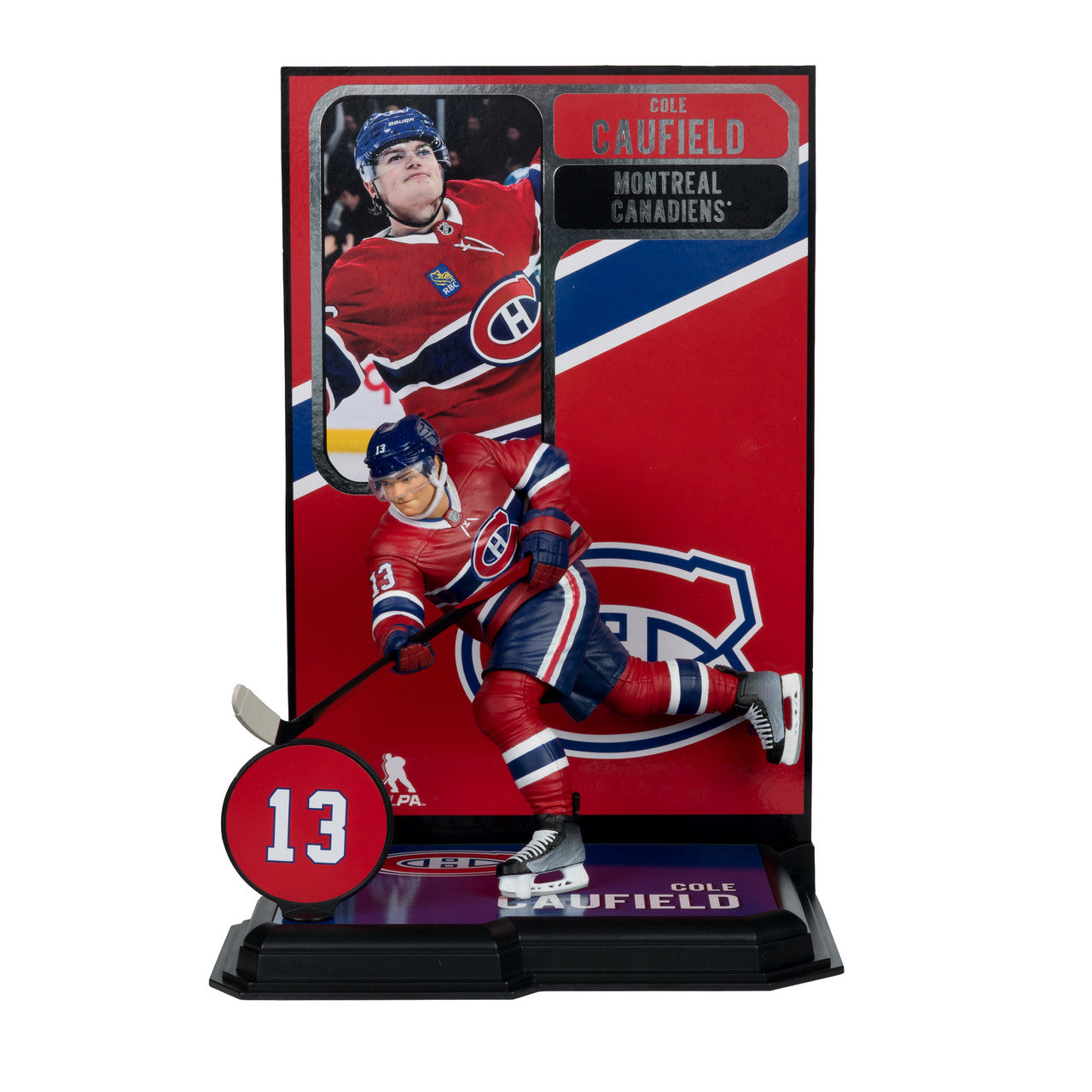 Cole Caufield Montreal Canadiens NHL McFarlane Toys Home Uniform Legacy Series 7" Action Figure