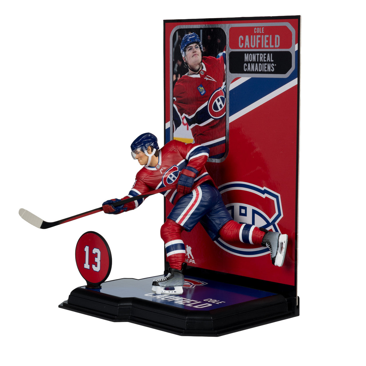 Cole Caufield Montreal Canadiens NHL McFarlane Toys Home Uniform Legacy Series 7" Action Figure