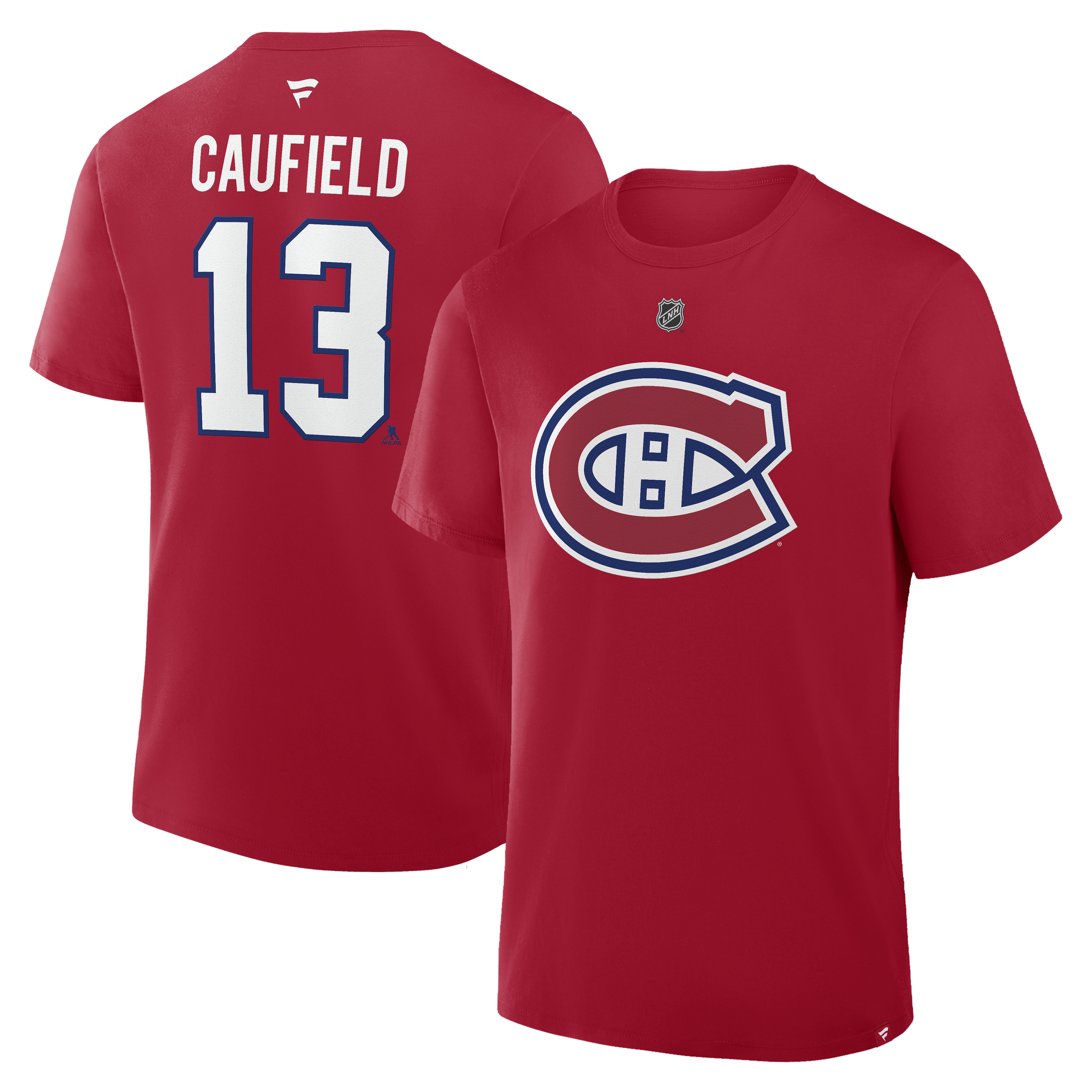 Cole Caufield Montreal Canadiens NHL Fanatics Branded Men's Red Authentic T-Shirt
