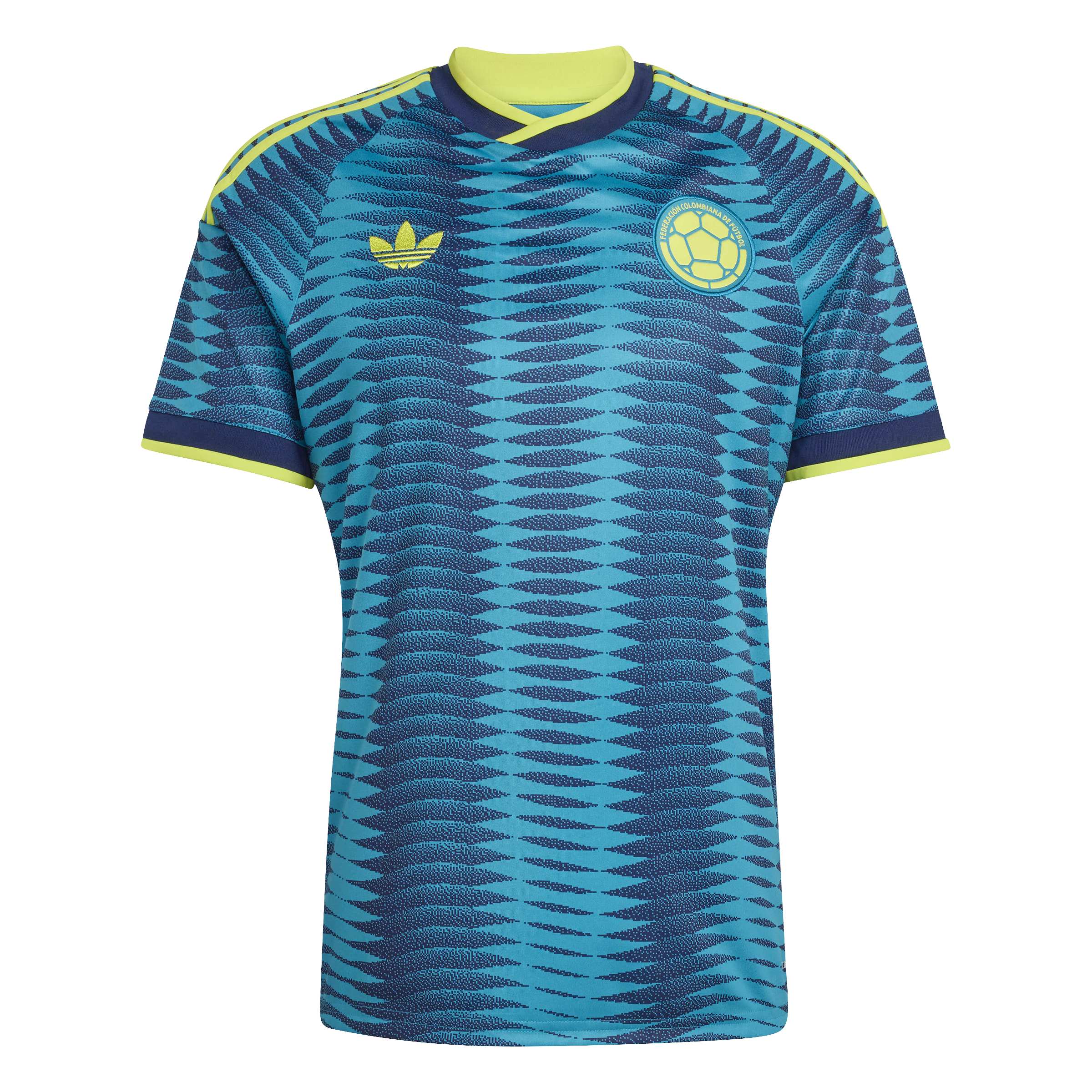 Colombia National Team FIFA Adidas Men's Blue 2026 Replica Away Jersey