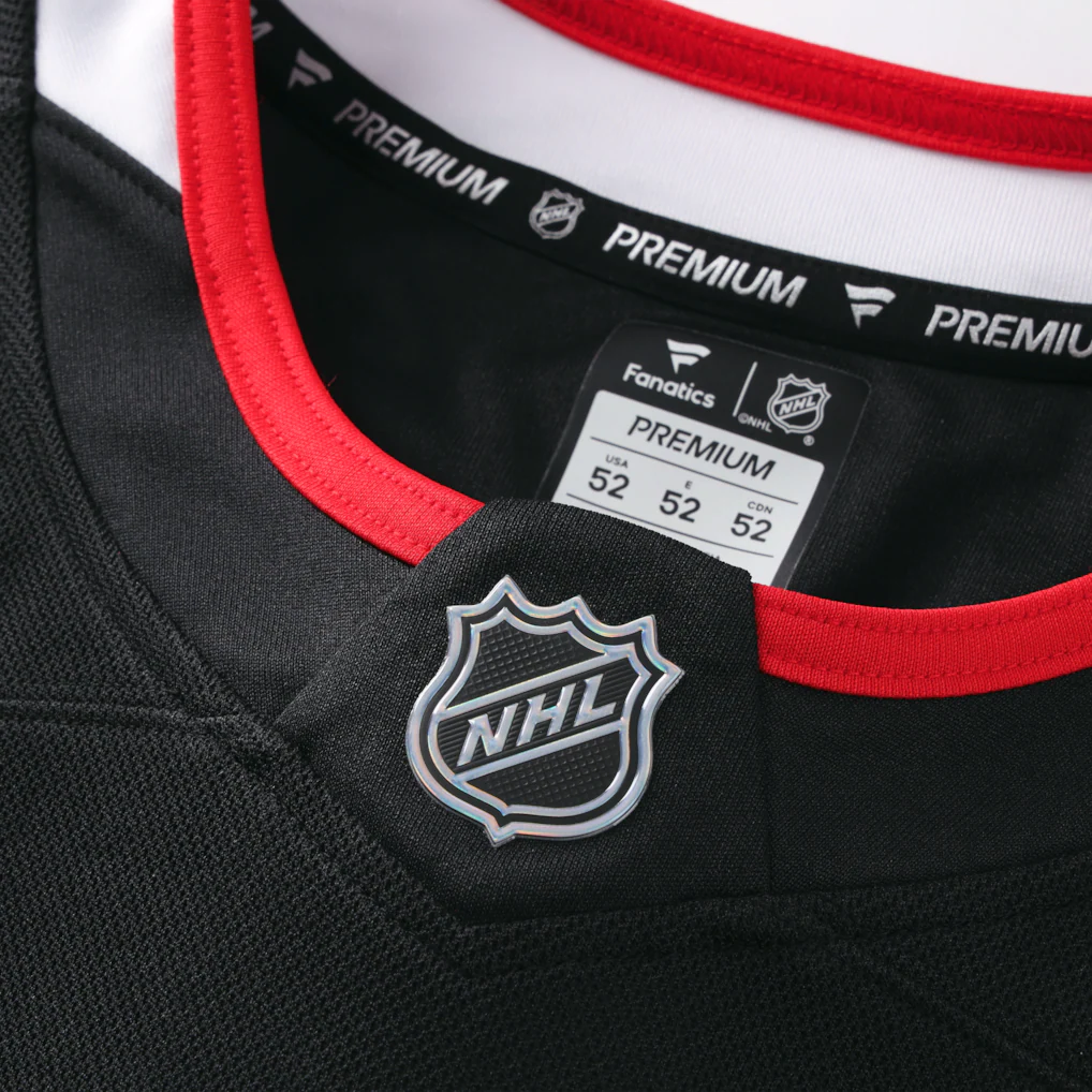 Connor Bedard Chicago Blackhawks NHL Fanatics Branded Men's Black Alternate Premium Jersey