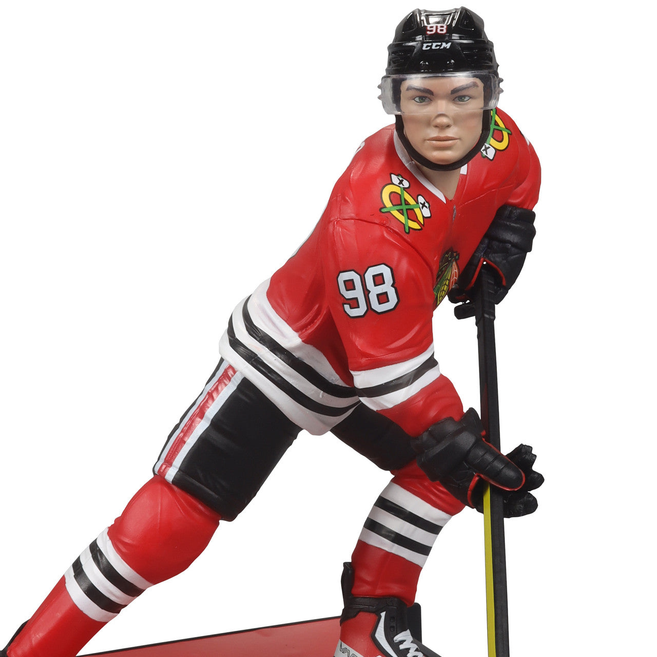 Connor Bedard Chicago Blackhawks NHL McFarlane Toys Home Uniform Legacy Series 7" Action Figure