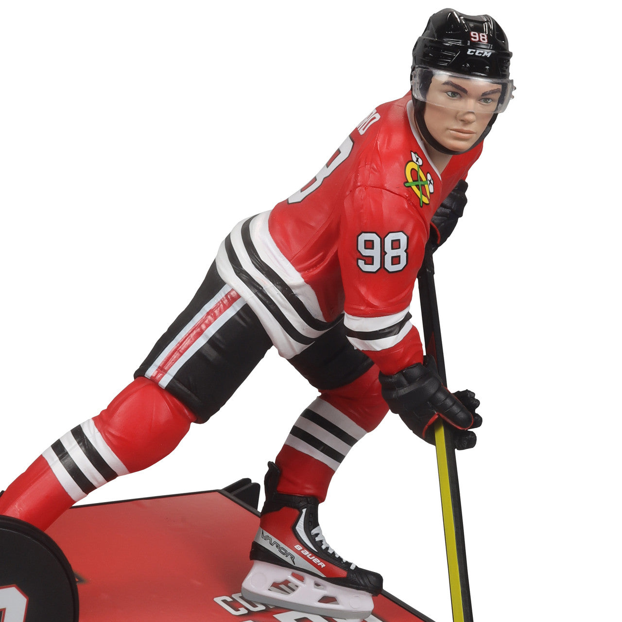 Connor Bedard Chicago Blackhawks NHL McFarlane Toys Home Uniform Legacy Series 7" Action Figure