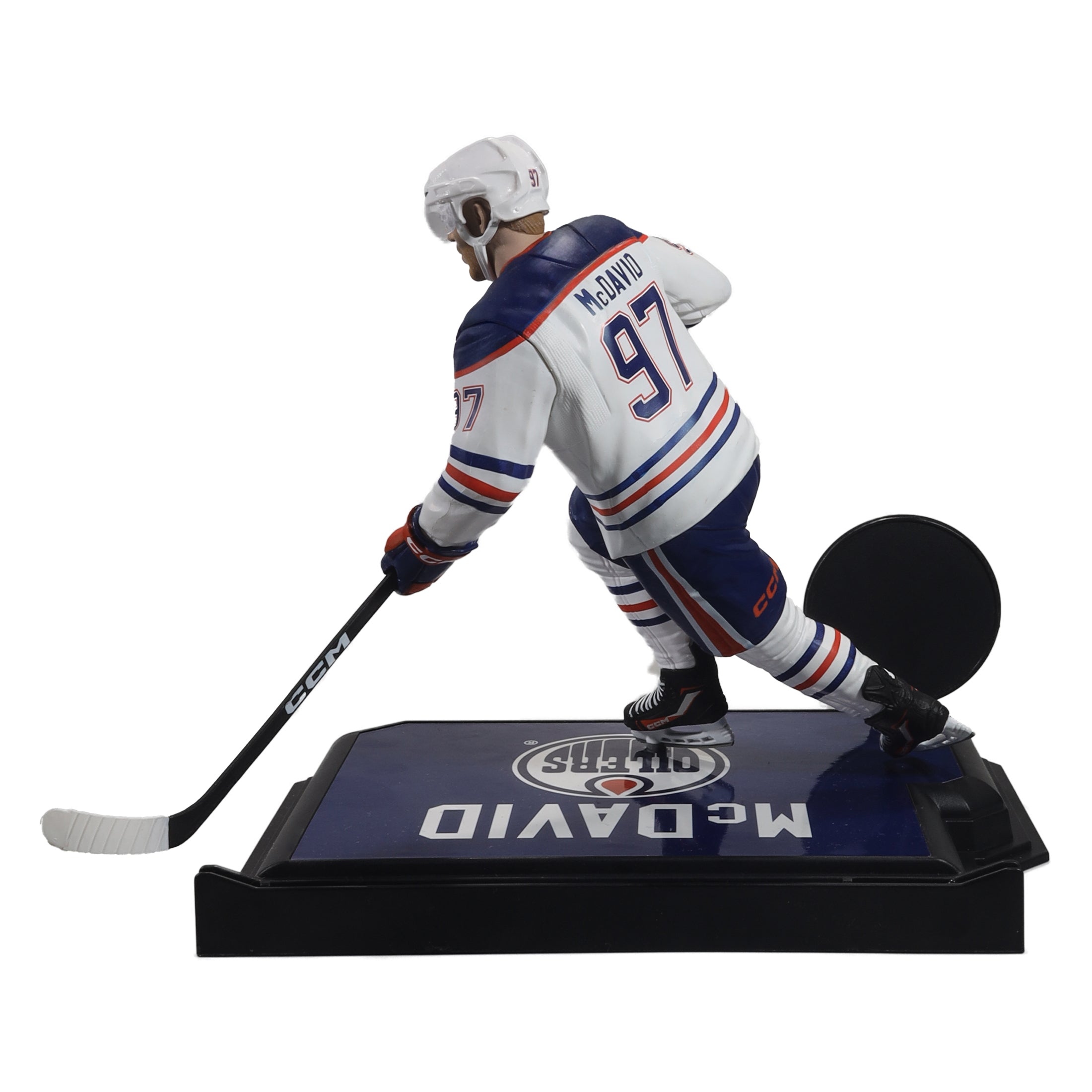 Connor McDavid Edmonton Oilers NHL McFarlane Toys Away Uniform Legacy Series 7" Action Figure