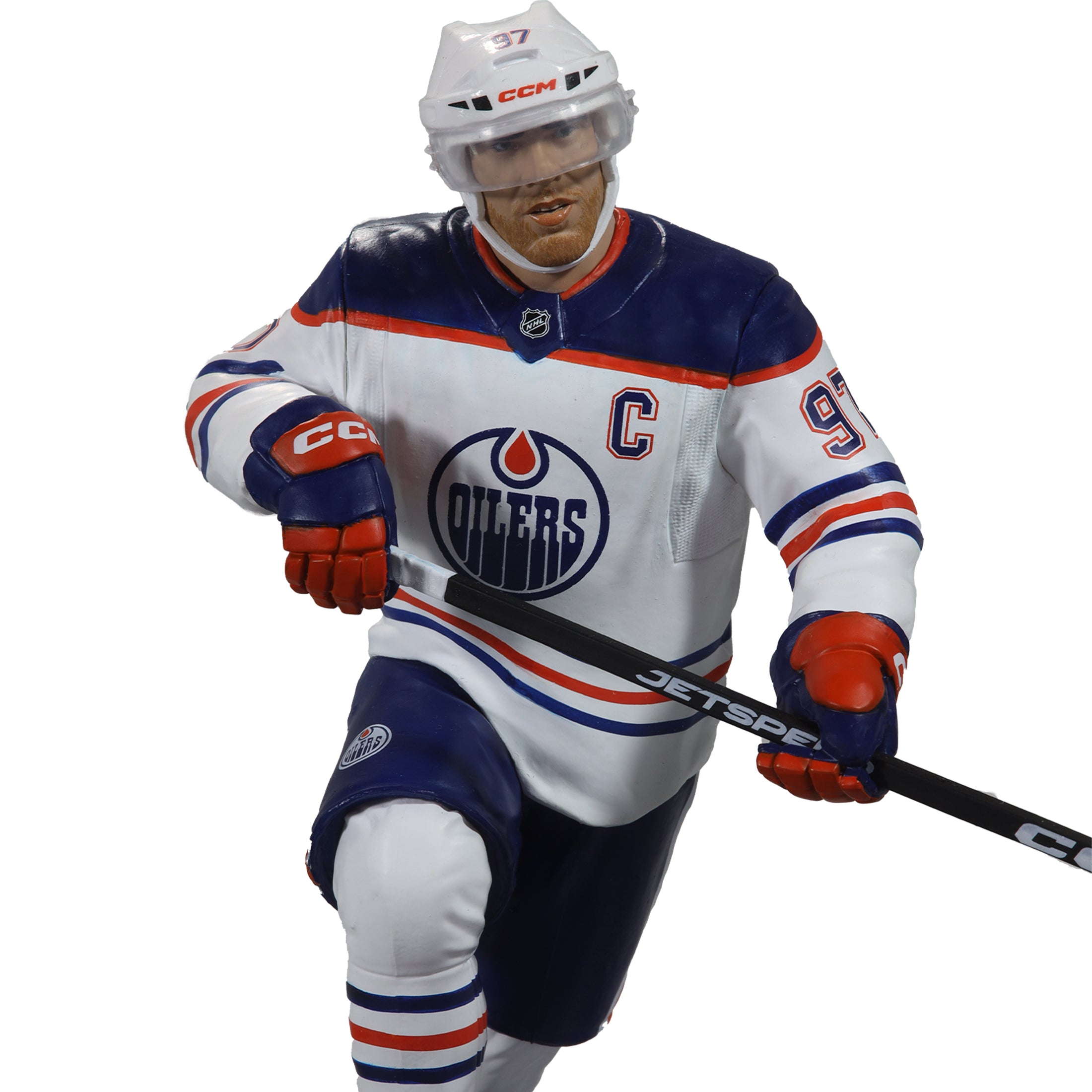 Connor McDavid Edmonton Oilers NHL McFarlane Toys Away Uniform Legacy Series 7" Action Figure