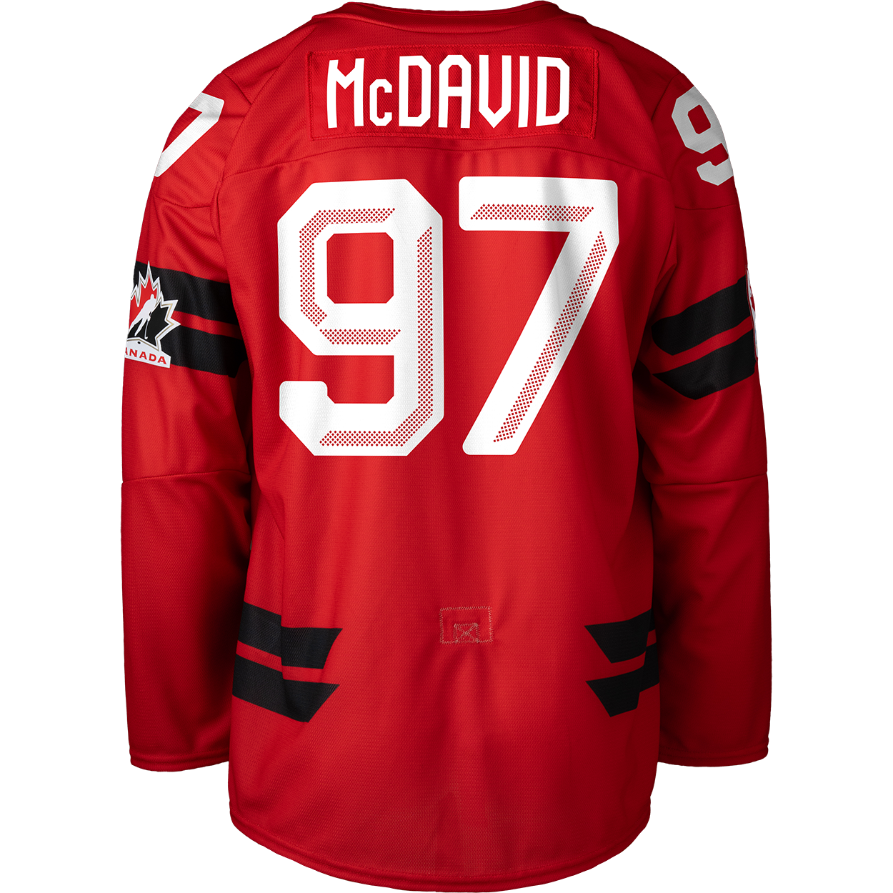 Connor McDavid Hockey Canada IIHF Bauer Men's Red 2026 Semi Pro Jersey