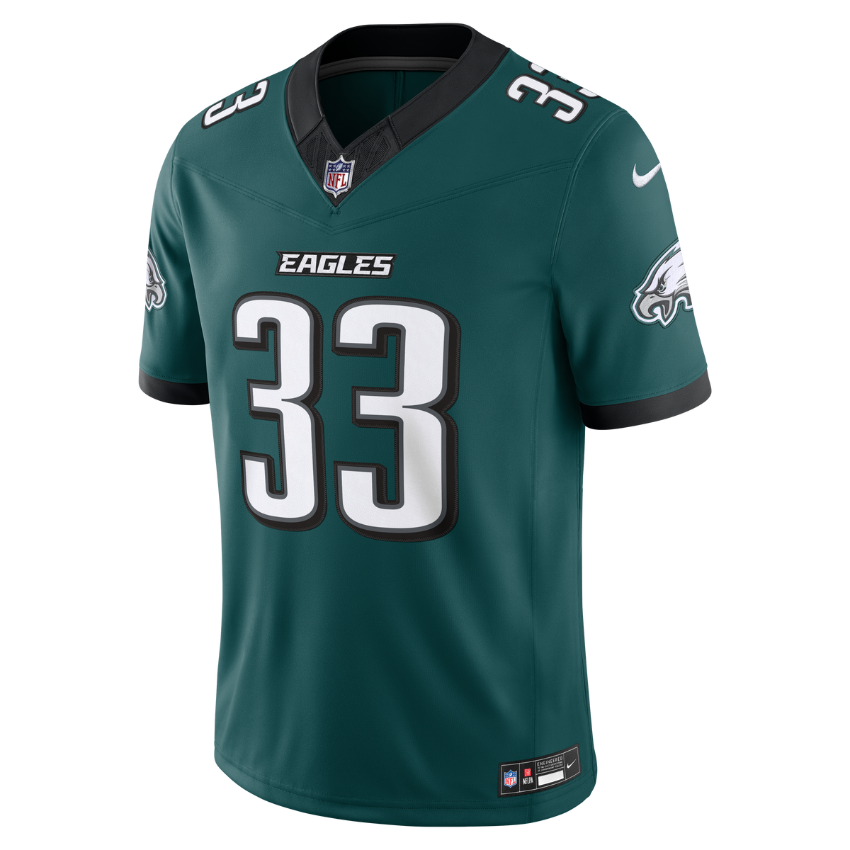 Cooper DeJean Philadelphia Eagles NFL Nike Men's Deep Teal Vapor F.U.S.E. Limited Player Sewn Jersey