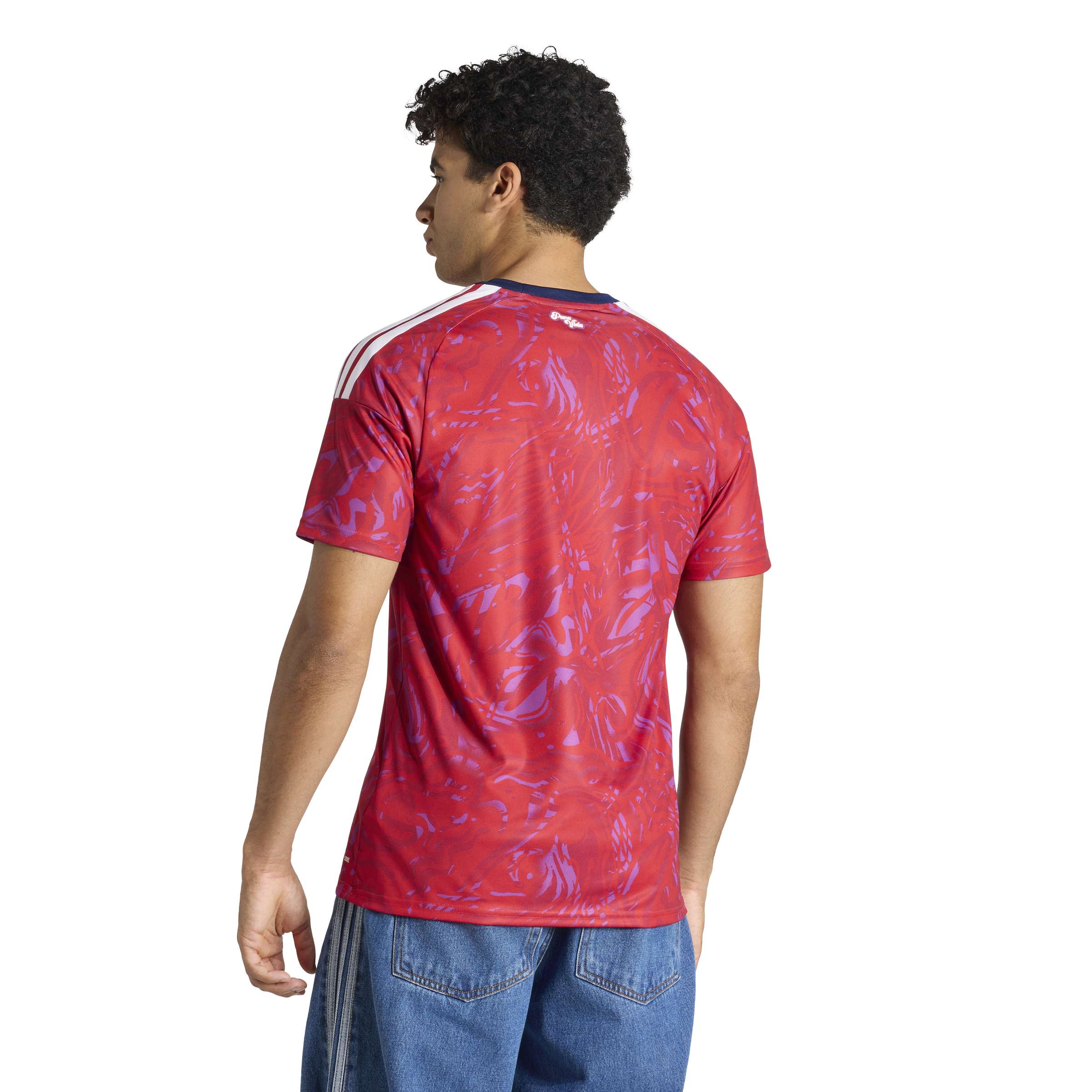 Maillot domicile réplique rouge FIFA Adidas de l'équipe nationale du Costa Rica pour hommes, saison 2025/26