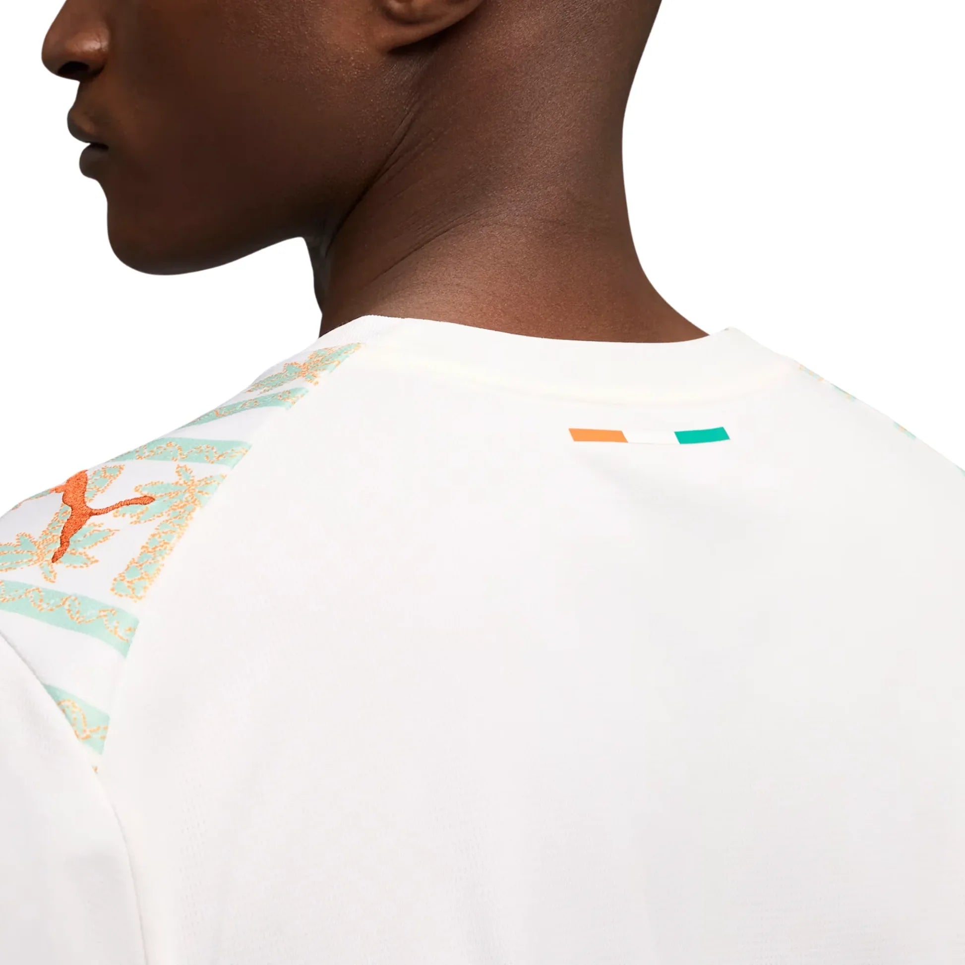 Côte d'Ivoire National Team FIFA Puma Men's White 2026 Away Replica Jersey