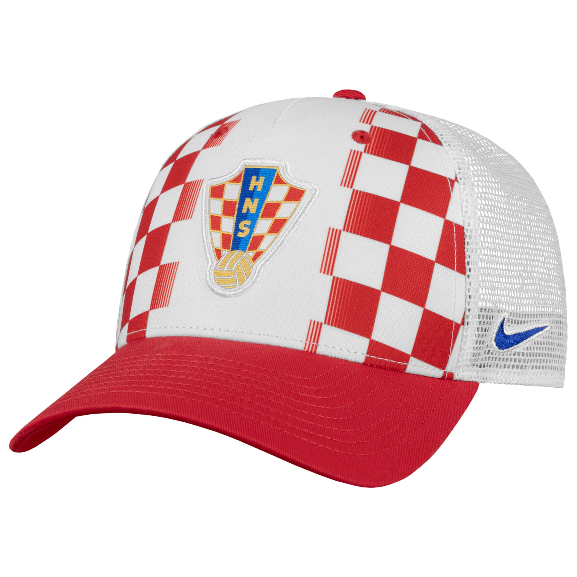 Croatia National Team FIFA Nike Men's White Rise Trucker Adjustable Hat
