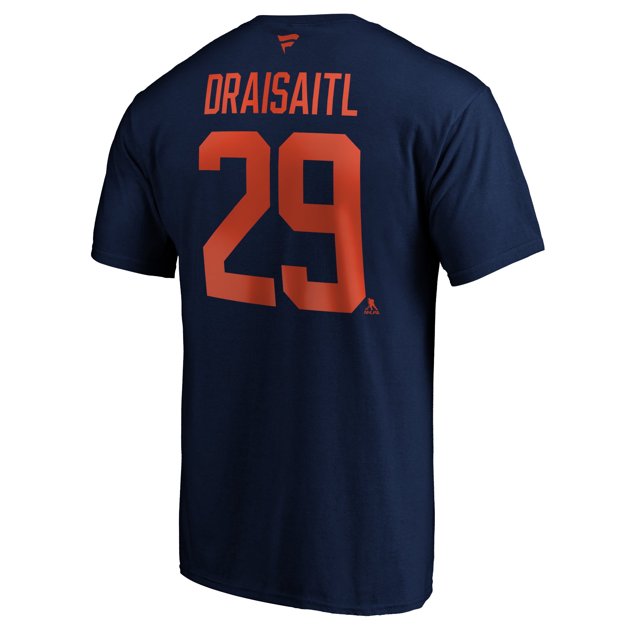 Leon Draisaitl Edmonton Oilers NHL Fanatics Branded Men's Navy Alternate Authentic T-Shirt