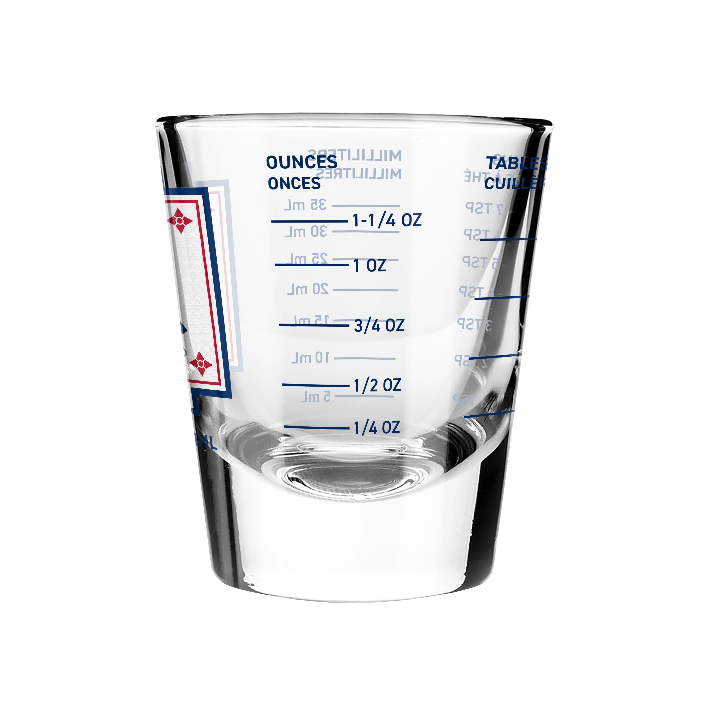 Montreal Canadiens NHL TSV 2oz Team Logo Shot Glass