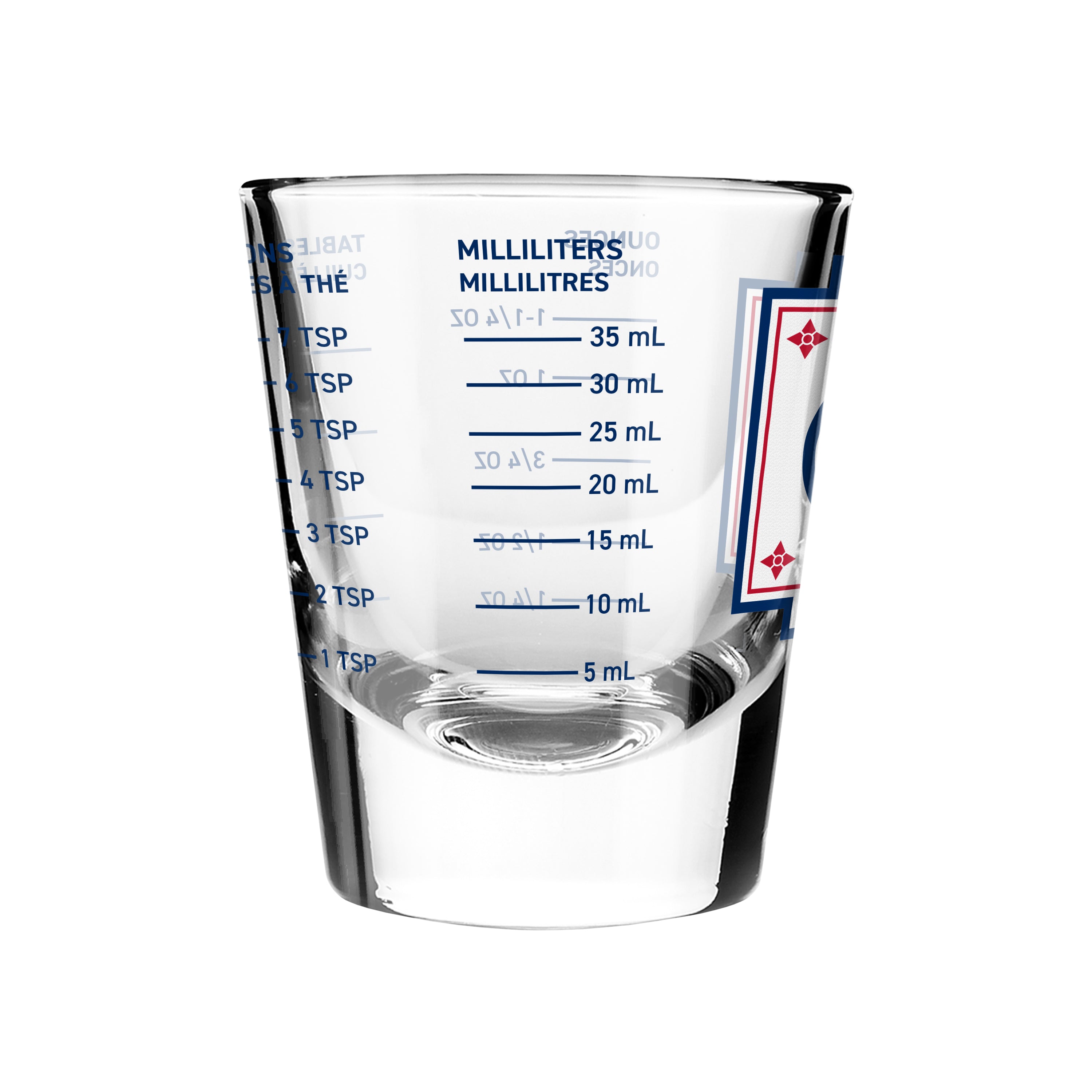 Montreal Canadiens NHL TSV 2oz Team Logo Shot Glass