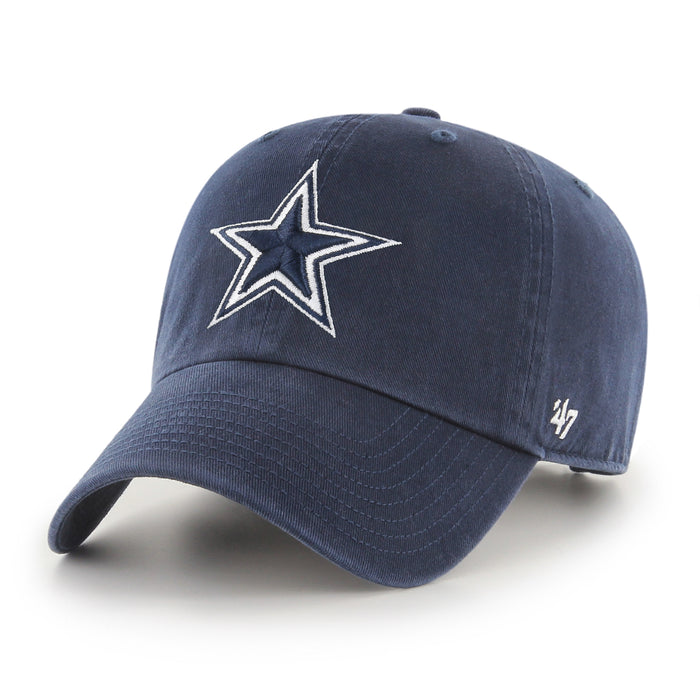 Dallas Cowboys NFL 47 Brand Men's Navy Clean up Adjustable Hat