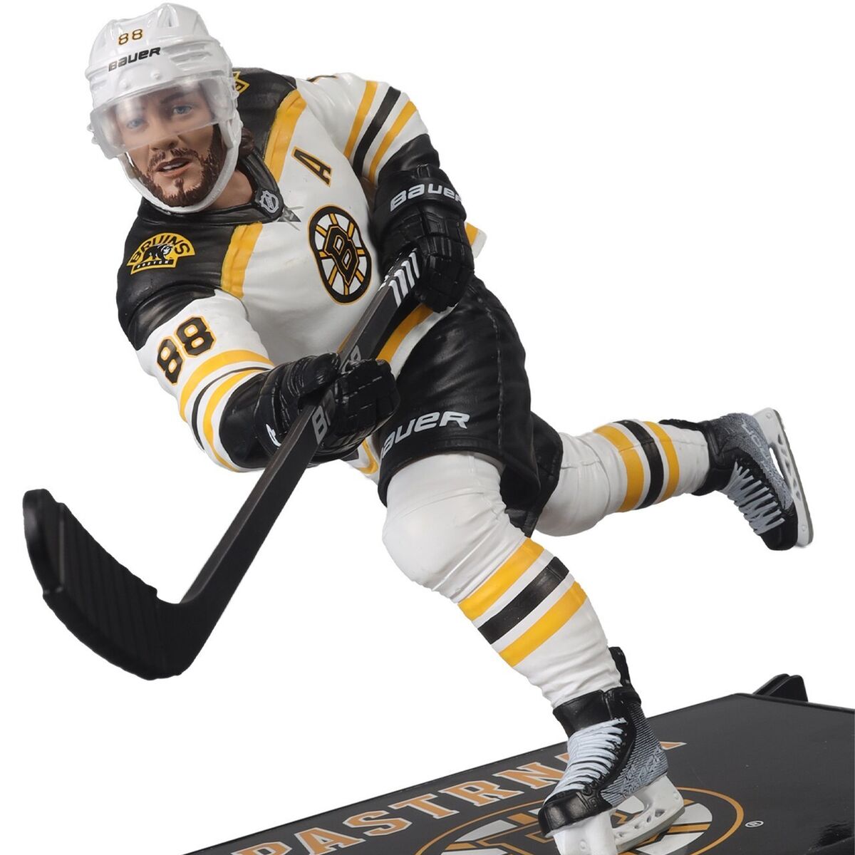 David Pastrnak Boston Bruins NHL McFarlane Toys Away Uniform Legacy Series 7" Action Figure