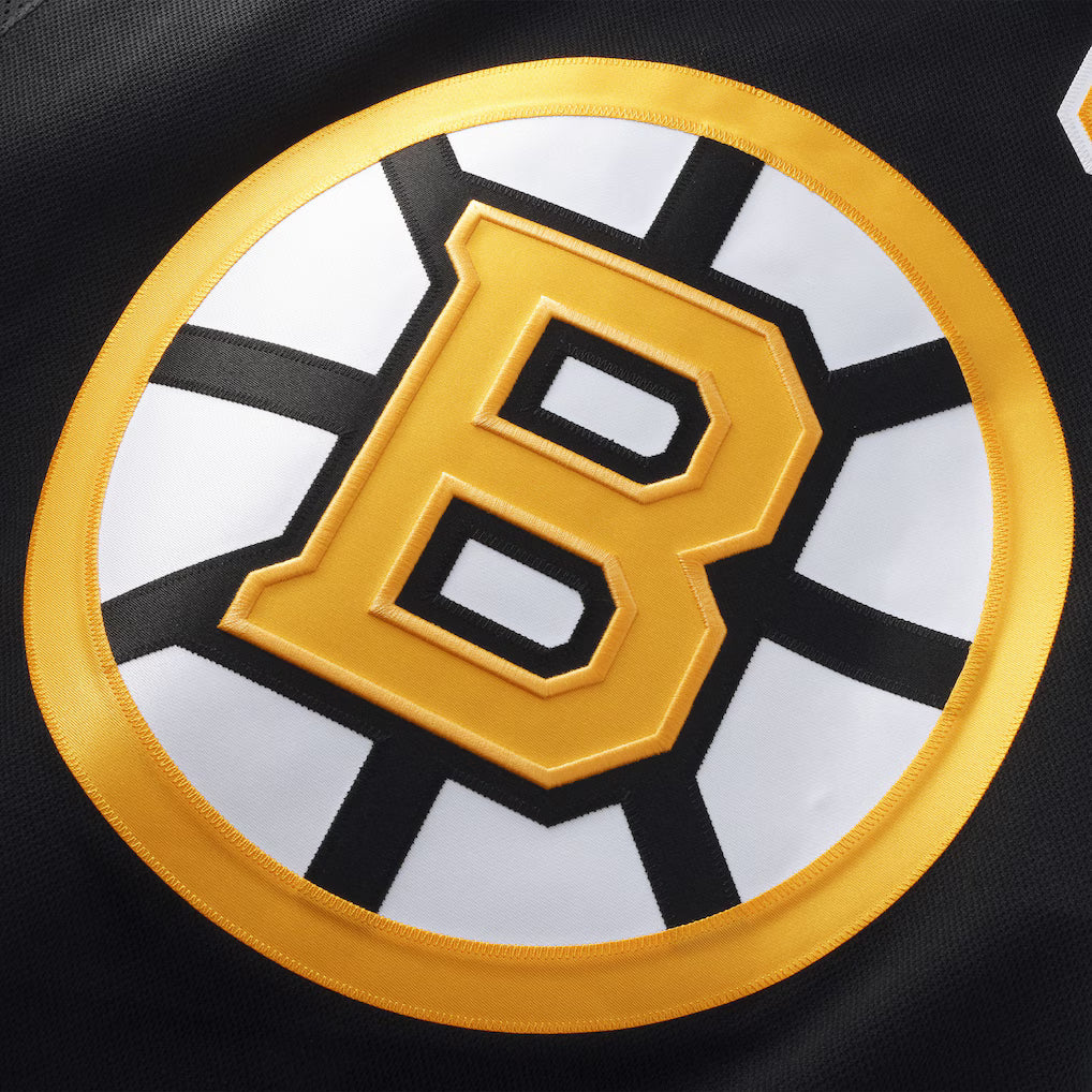 David Pastrnak Boston Bruins NHL Fanatics Branded Men's Black Centennial Premium Jersey