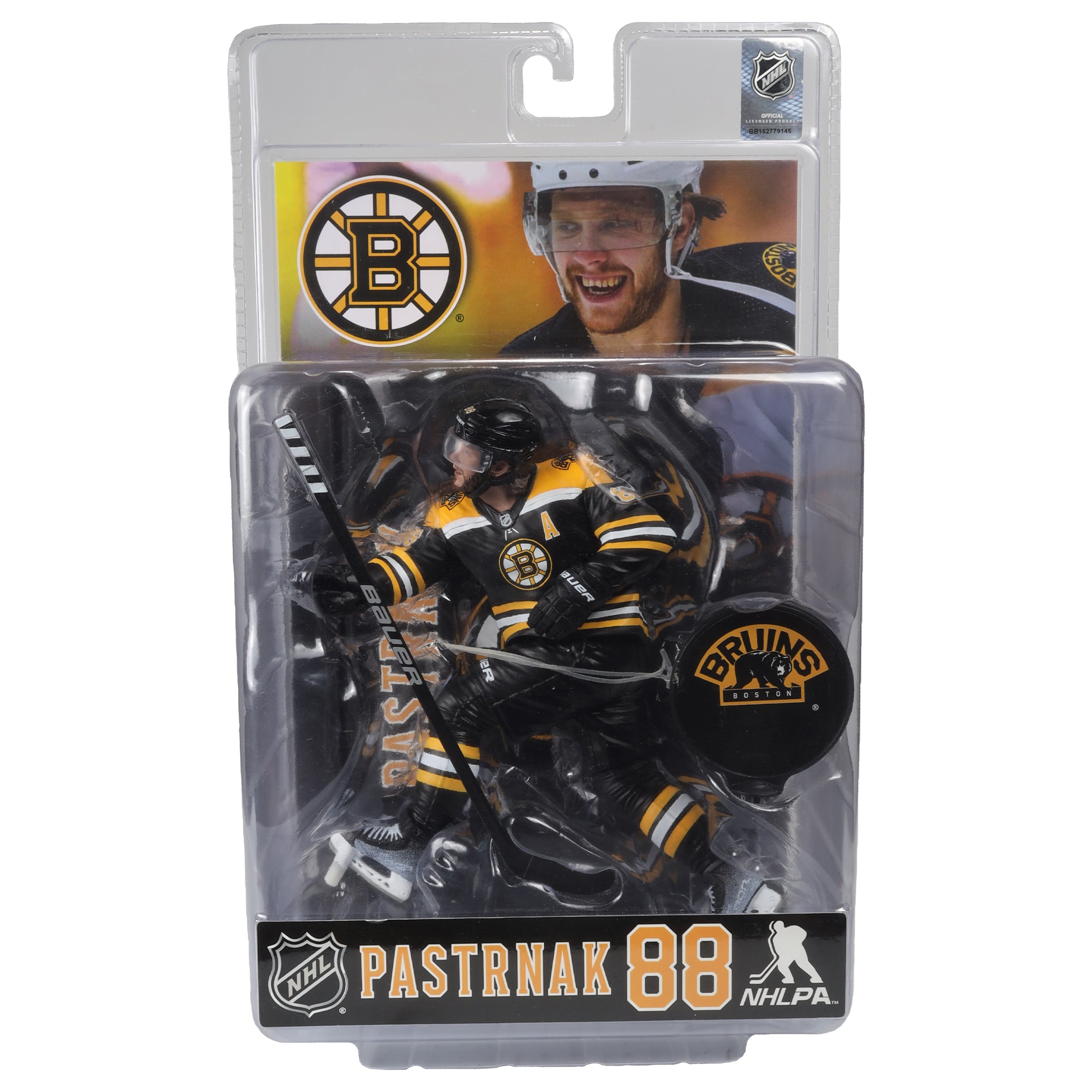 David Pastrnak Bruins de Boston NHL McFarlane Toys Legacy Series Figurine d'action 7"