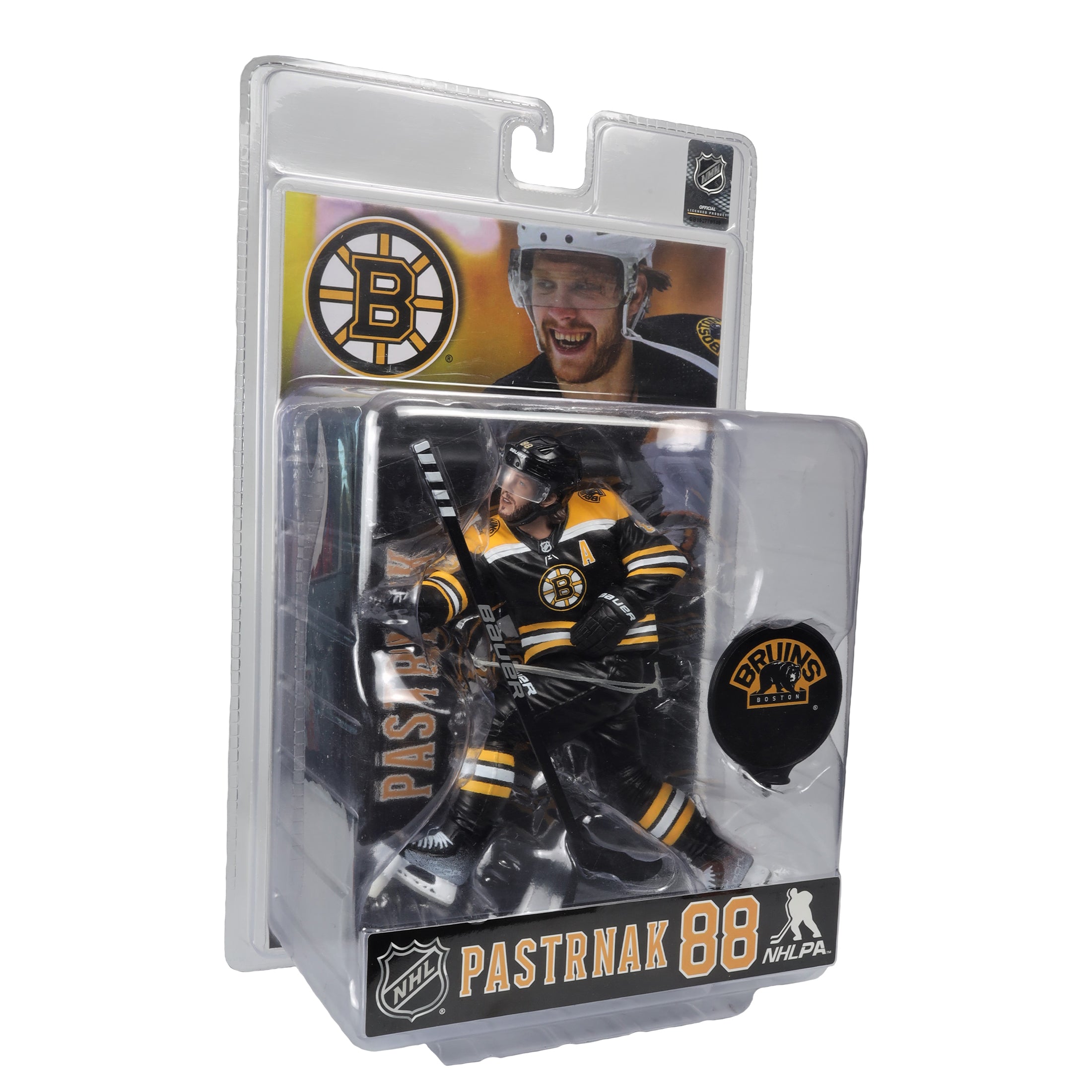 David Pastrnak Bruins de Boston NHL McFarlane Toys Legacy Series Figurine d'action 7"