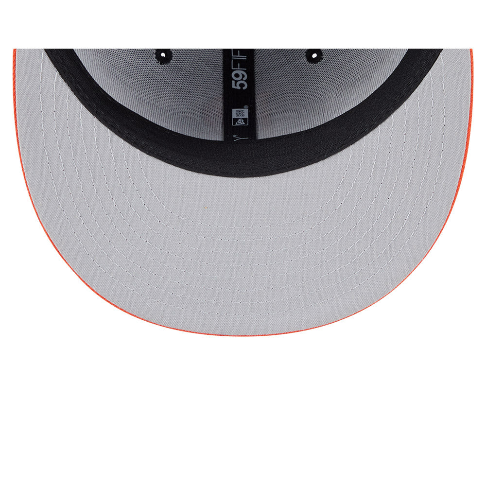 Dayton Dragons MiLB New Era Men's Black/Orange 59Fifty Alternate Authentic Collection Fitted Hat