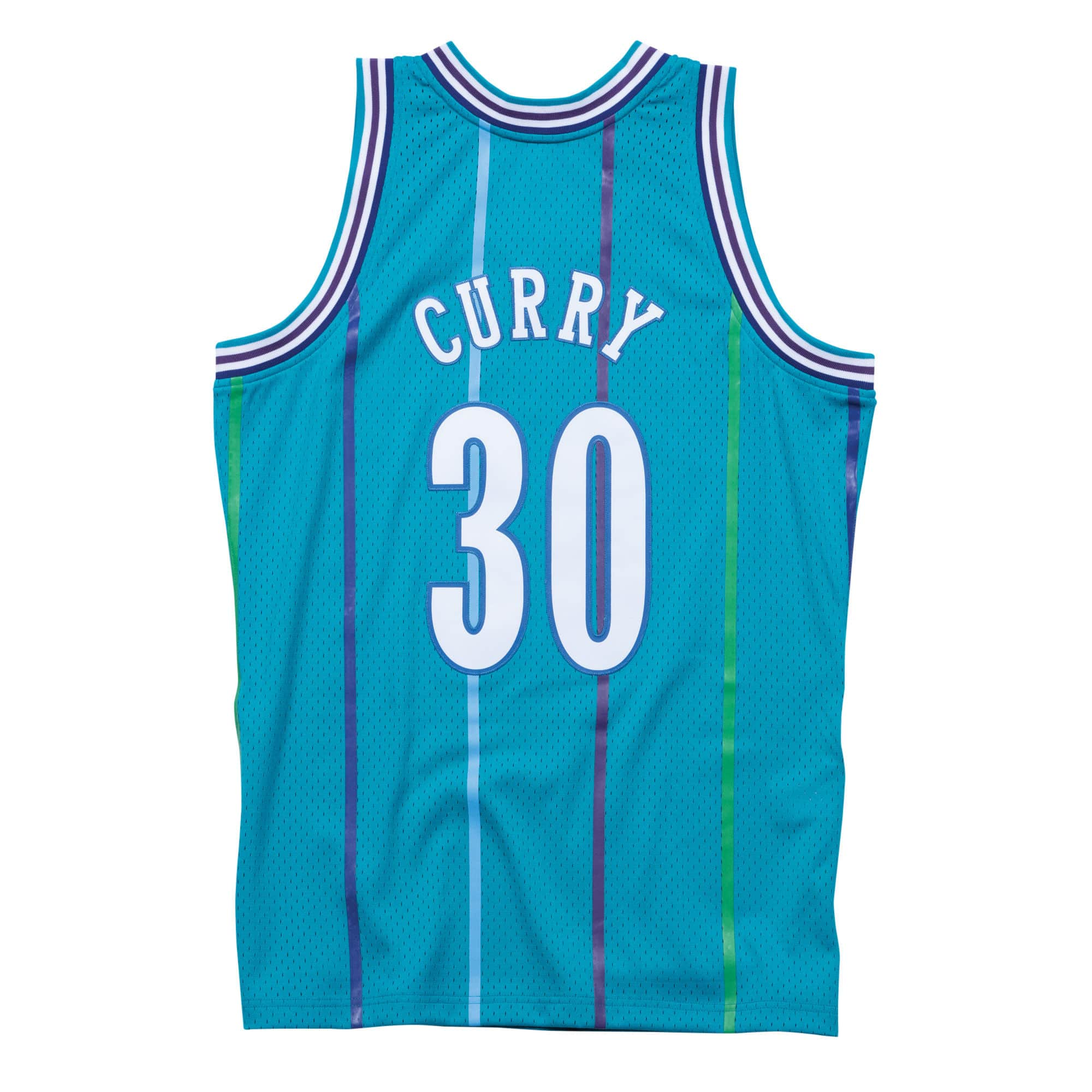 Dell Curry Charlotte Hornets NBA Mitchell & Ness Sarcelle pour hommes 1992-93 Maillot Swingman Hardwood Classics