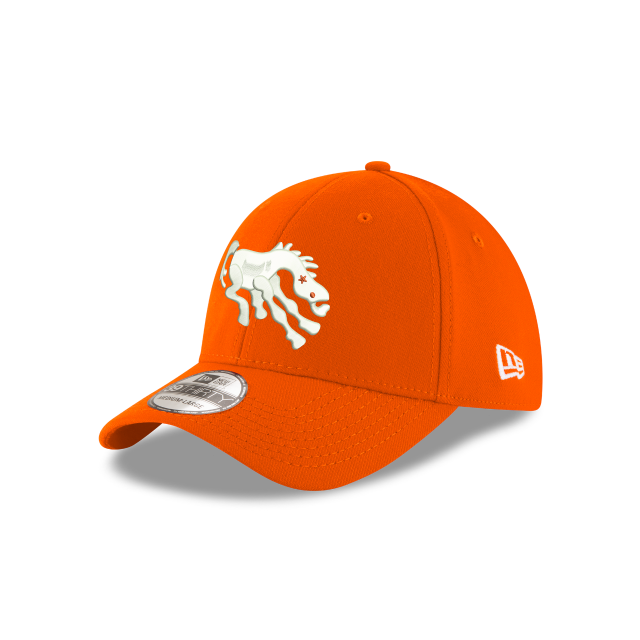 Denver Broncos NFL New Era Men's Orange 39Thirty Team Classic Alternate Stretch Fit Hat