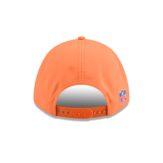 Denver Broncos NFL New Era Men's Orange 9Forty 2025 Sideline M-Crown Snapback
