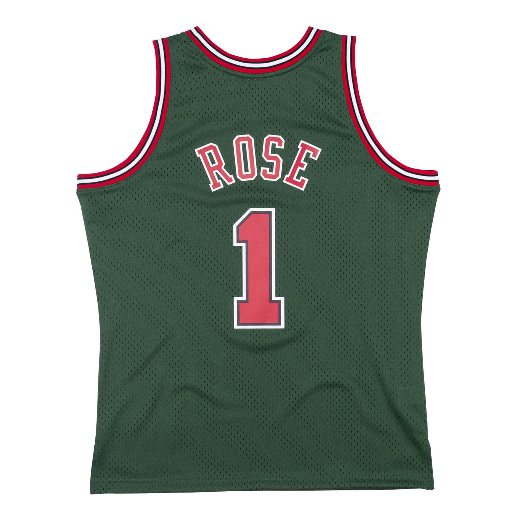 Derrick Rose Chicago Bulls NBA Mitchell & Ness Men's Dark Green 2008-09 Hardwood Classics Swingman Jersey