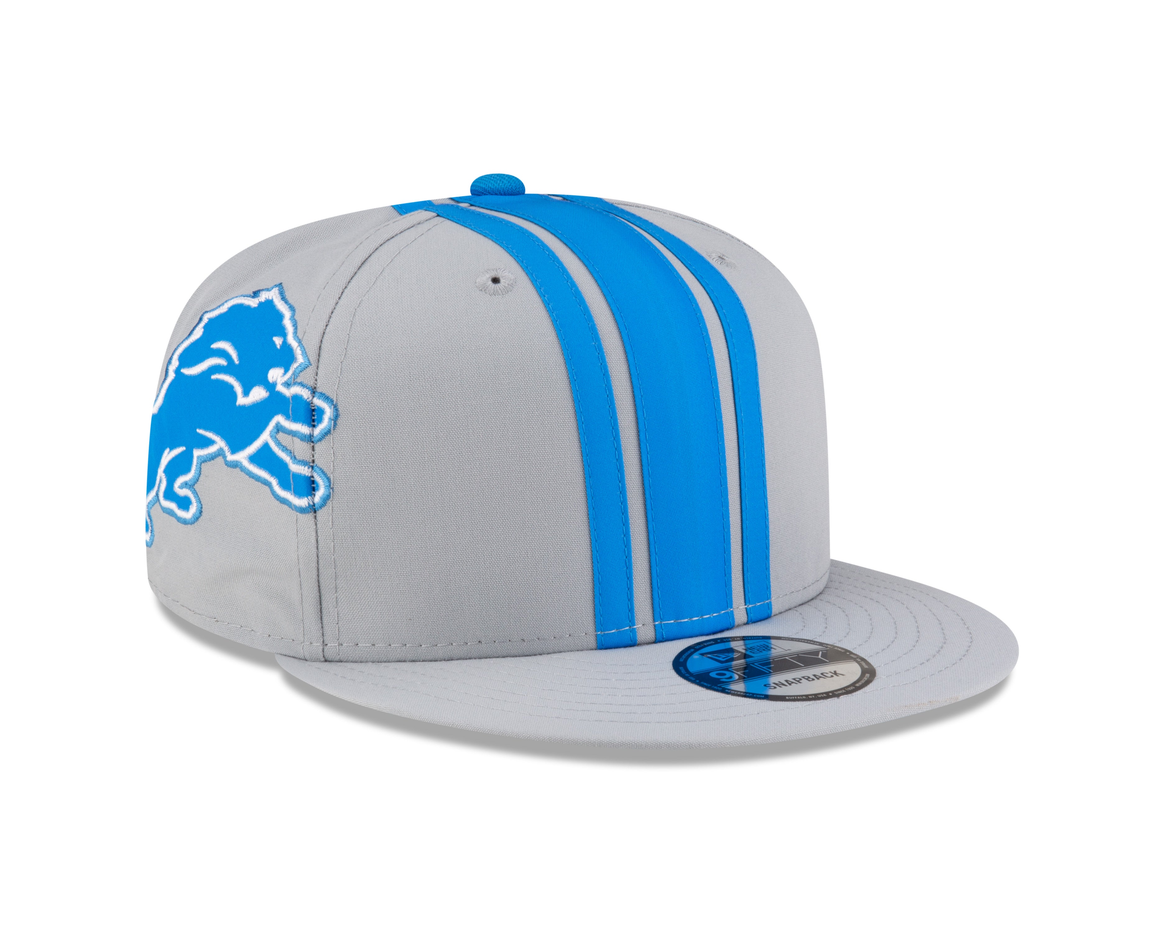 Detroit Lions NFL New Era Men's Grey 9Fifty Helmet Pack Snapback