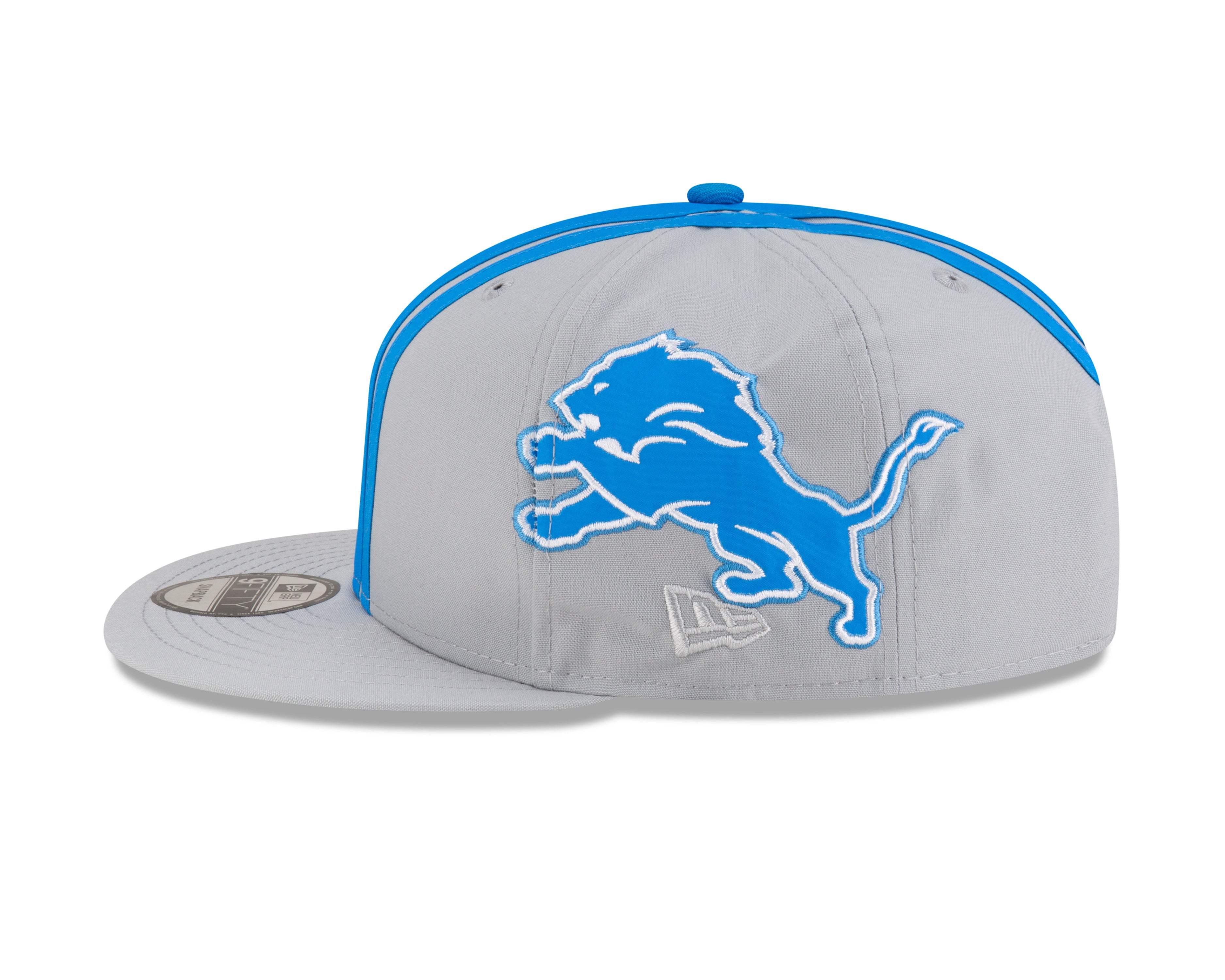 Detroit Lions NFL New Era Men's Grey 9Fifty Helmet Pack Snapback