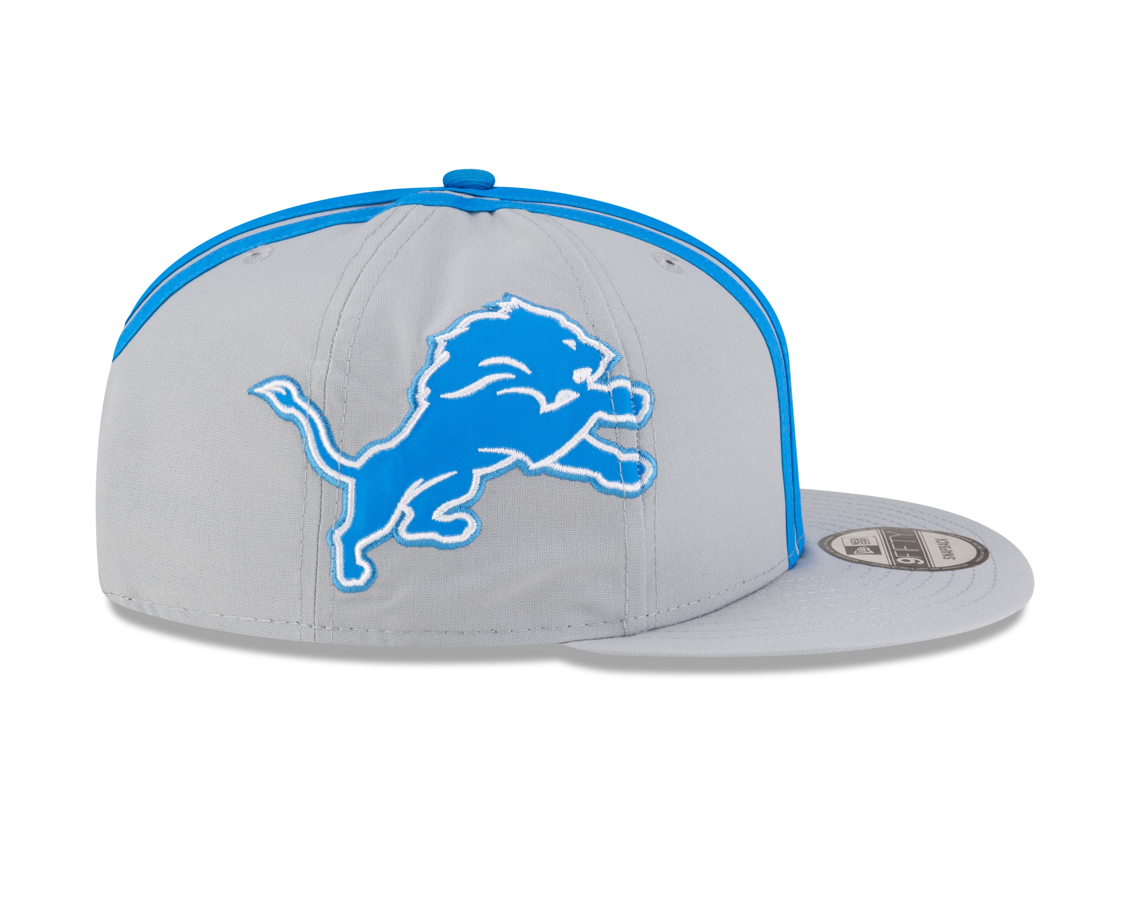 Detroit Lions NFL New Era Men's Grey 9Fifty Helmet Pack Snapback