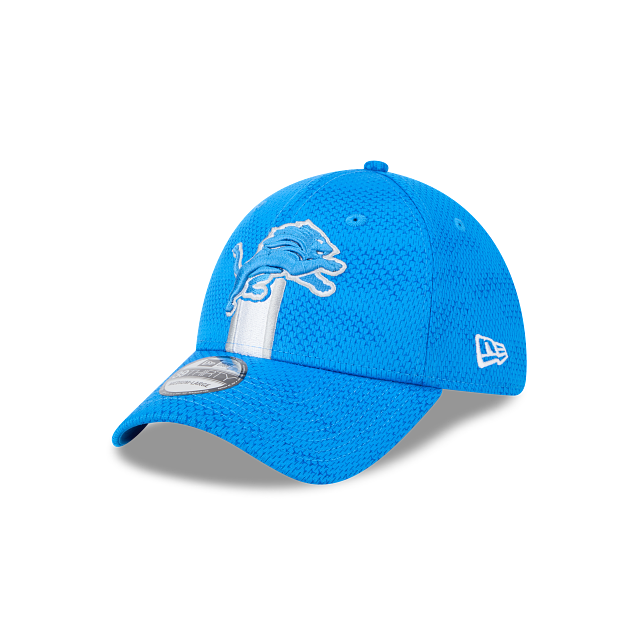 Casquette extensible 39Thirty 2024 Sideline pour homme Detroit Lions NFL New Era bleue