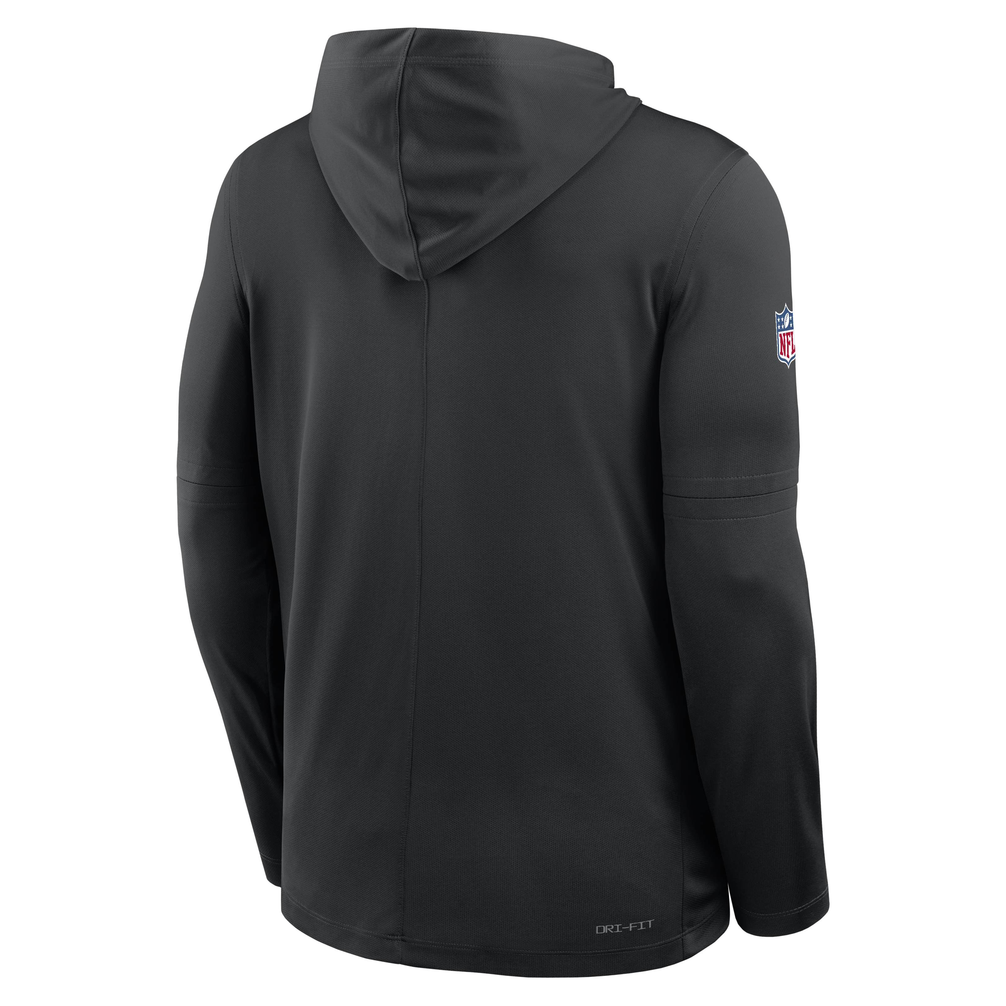 Detroit Lions NFL Nike Men's Black Spark Sideline Dri-FIT Lightweight Long Sleeve Hoodie