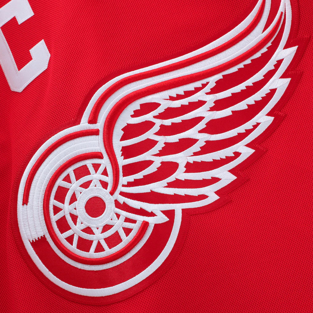 Maillot rouge premium pour homme des Red Wings de Détroit (NHL) de marque Fanatics