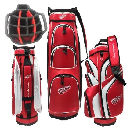 Detroit Red Wings NHL Red/White Golf Cart Bag