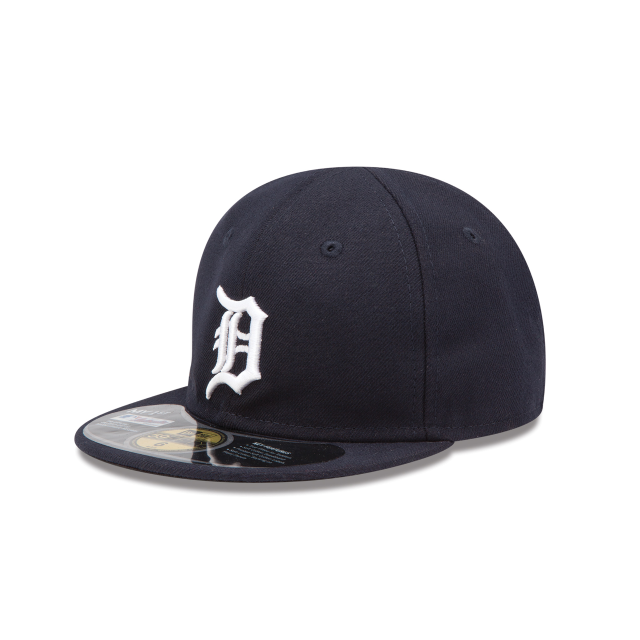 Casquette ajustée Detroit Tigers MLB New Era pour enfants, bleu marine 59Fifty My 1st Cap Authentic Collection