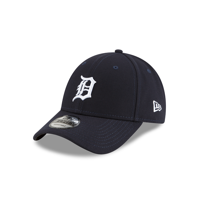 Detroit Tigers MLB New Era Men's Navy 9Forty The League Adjustable Hat