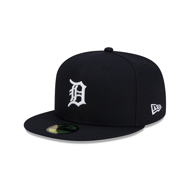 Detroit Tigers MLB New Era Men's Navy Blue 59Fifty Authentic Collection On Field Fitted Hat