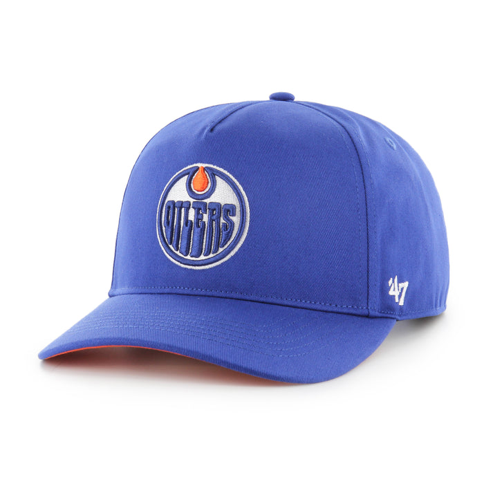 Edmonton Oilers NHL 47 Brand Men's Royal Blue Hitch Adjustable Hat