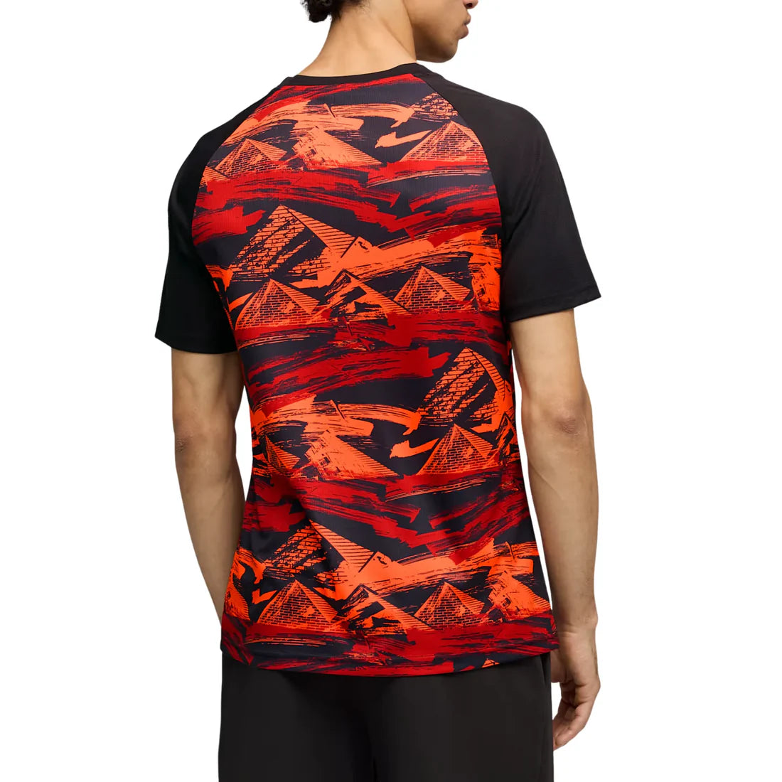 Egypt National Team FIFA Puma Men's Black/Red 2026 Pre-Match Jersey
